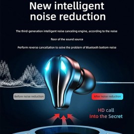 X9 Wireless Earphones HiFI Sound Headphone Bluetooth-compatible Earbuds Waterproof Headsets With Microphone 2000mAh Charging Box

