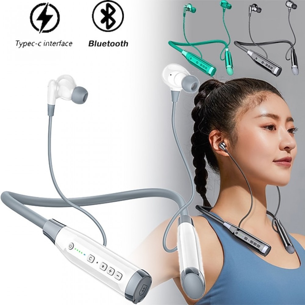 GM-A13 Neckband Headphone In Ear Bluetooth5.0 Noise cancellation Ergonomic Design Stereo for Apple Samsung Huawei Xiaomi MI Camping / Hiking Running Everyday Use Mobile Phone Travel Entertainment
GM-A13 Neckband Headphone In Ear Bluetooth5.0 Noise cancellation Ergonomic Design Stereo for Apple Samsung Huawei Xiaomi MI Camping / Hiking Running Everyday Use Mobile Phone Travel Entertainment