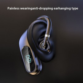 Digital Display Bluetooth Headset Wireless TWS Hanging Ear Sports Business Bluetooth Headset
